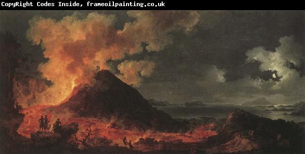 Pierre-Jacques Volaire Eruption of Mount Vesuvius